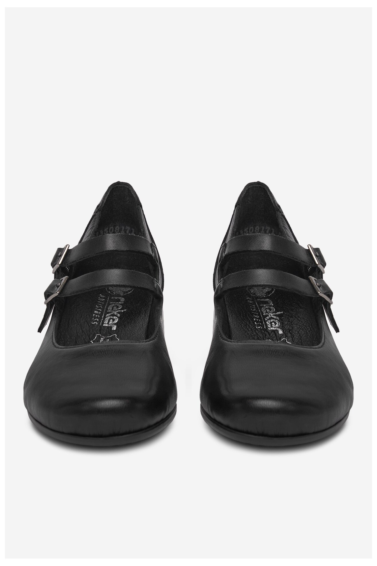 Czółenka Rieker 41651-00 Czarny