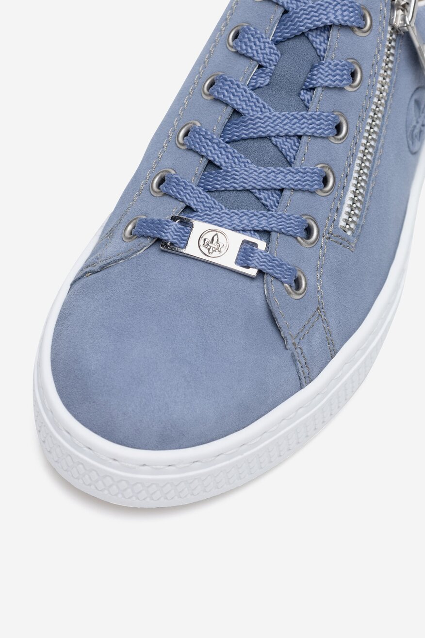 Rieker - Sneakersy zamszowe - 2230074033842