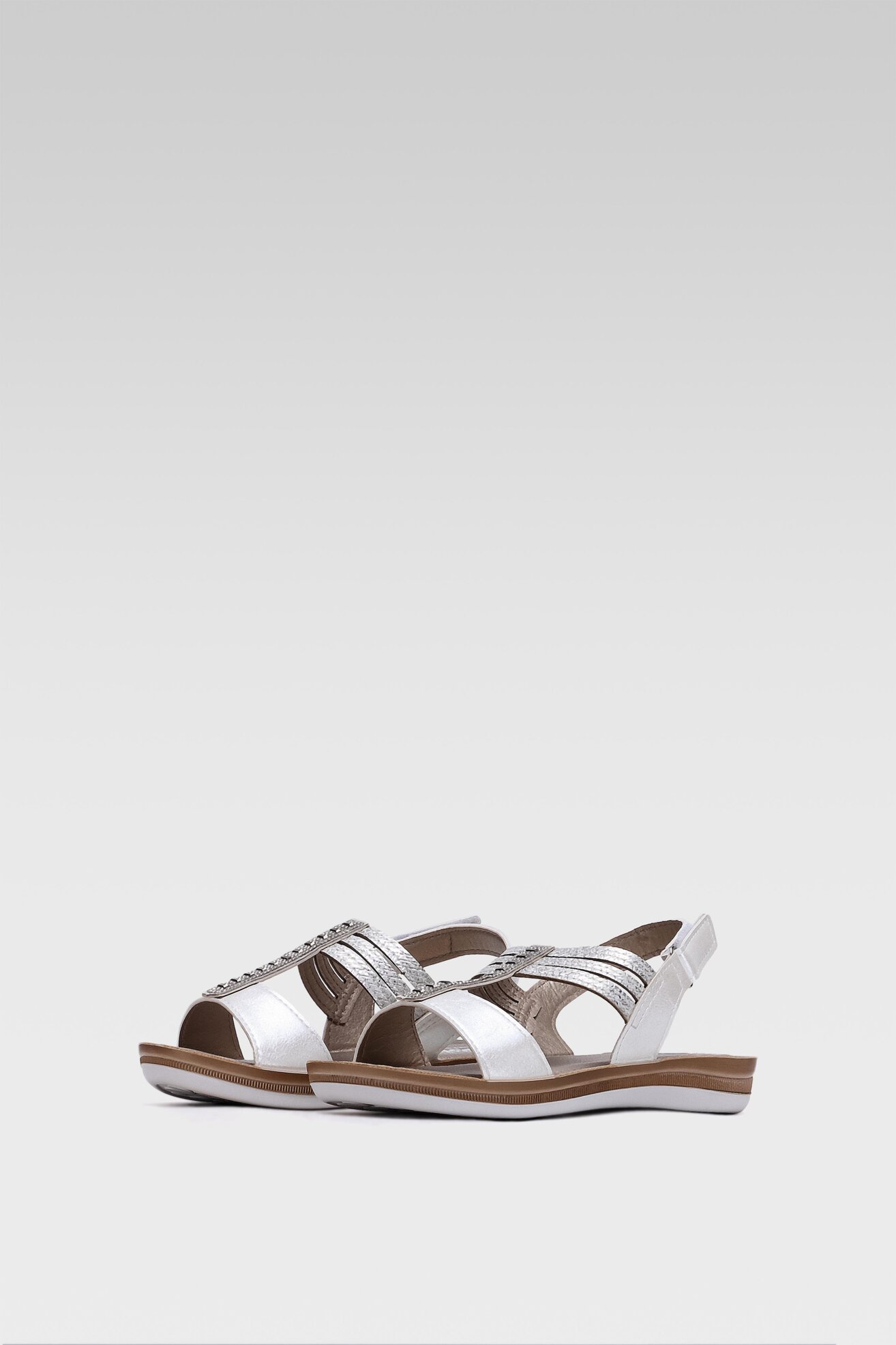 Sandały Inblu BABXOO01 Srebrny