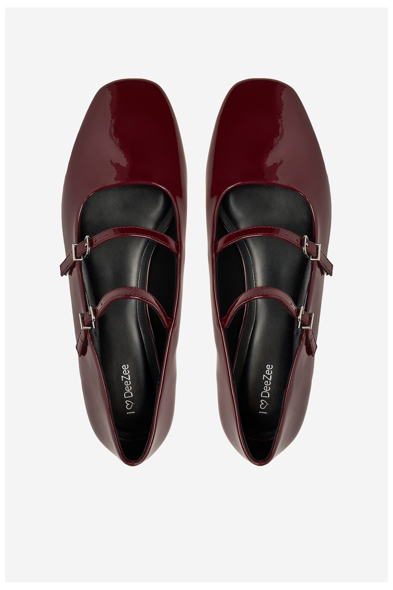 Baleriny DeeZee DZRP0468-10 Bordowy