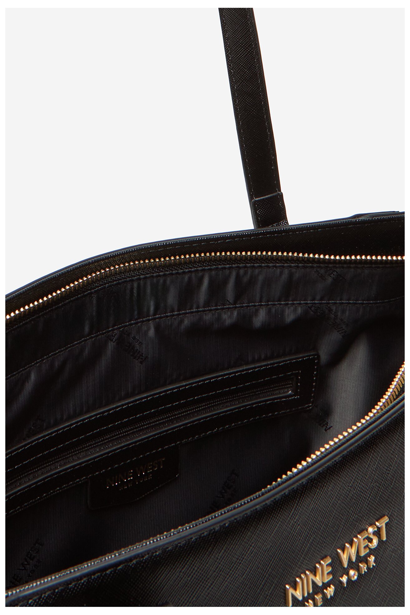 Kézitáska NINE WEST CEO-MIDTOWN MAVEN-LX9844 FEKETE