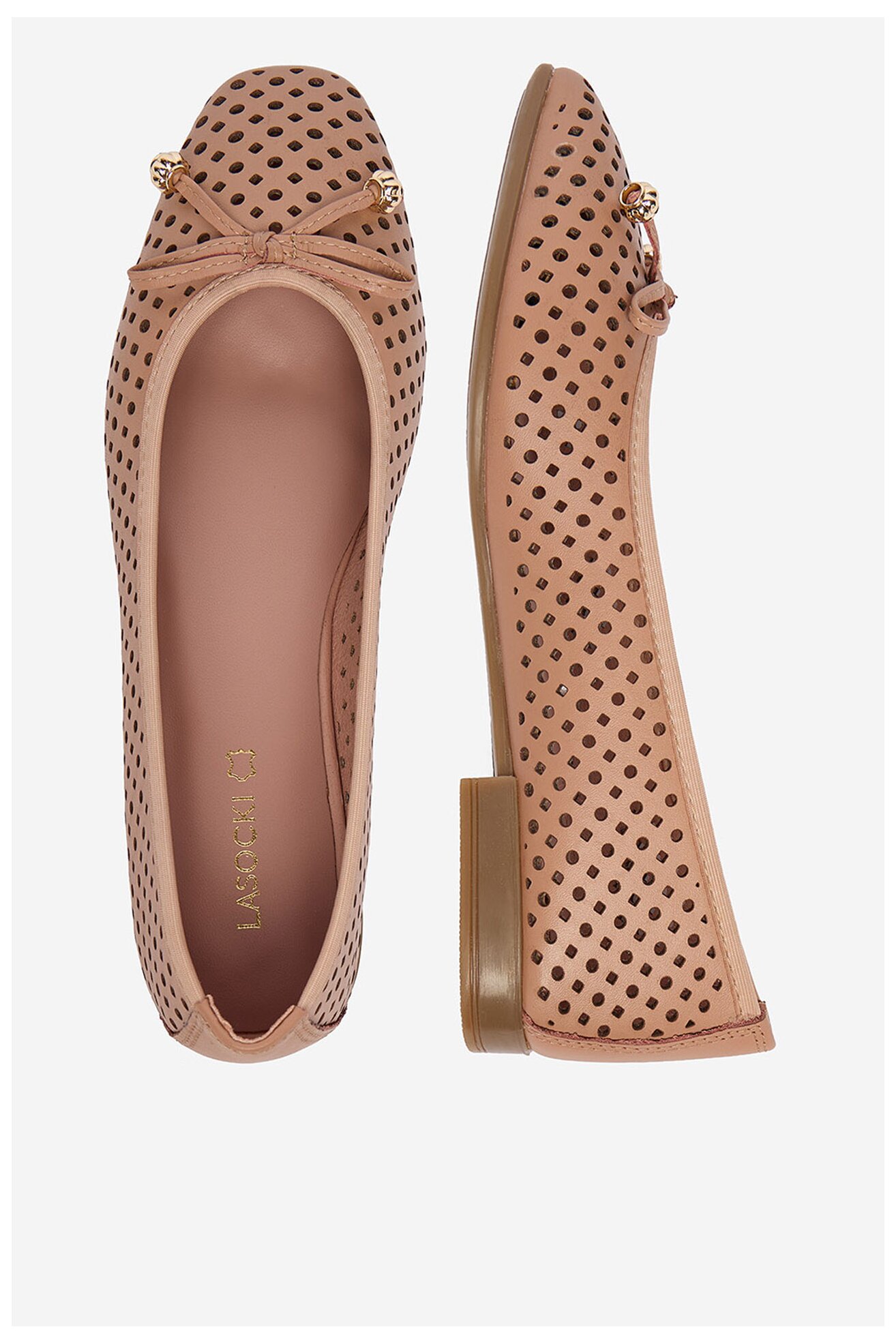 Baleriny Lasocki CEO-RST-ROMI-80 RÓZSASZÍN