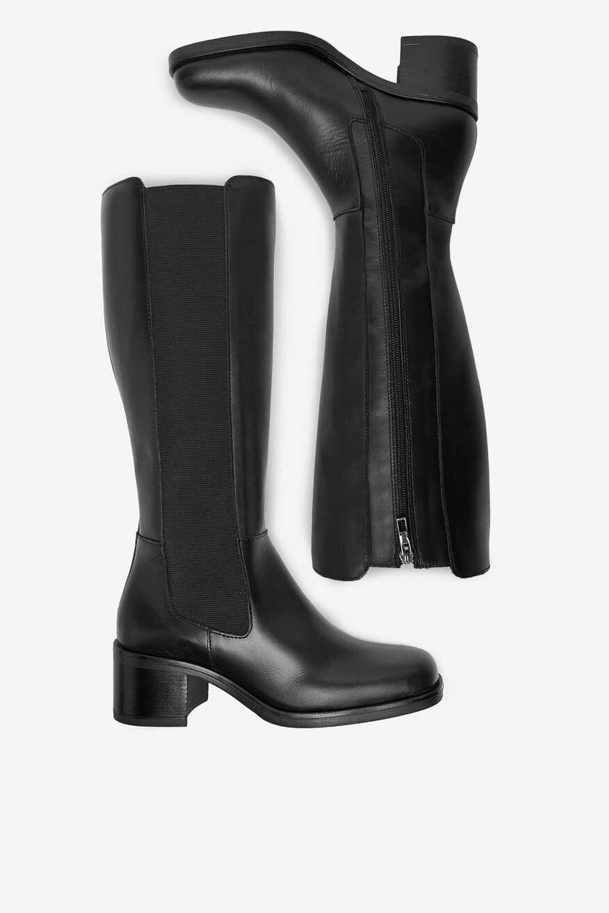 
                Gino Rossi - Kozaki skórzane - 5906751411643