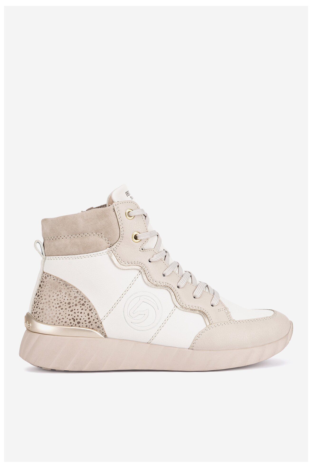 Trzewiki Remonte D5984-60 Beżowy