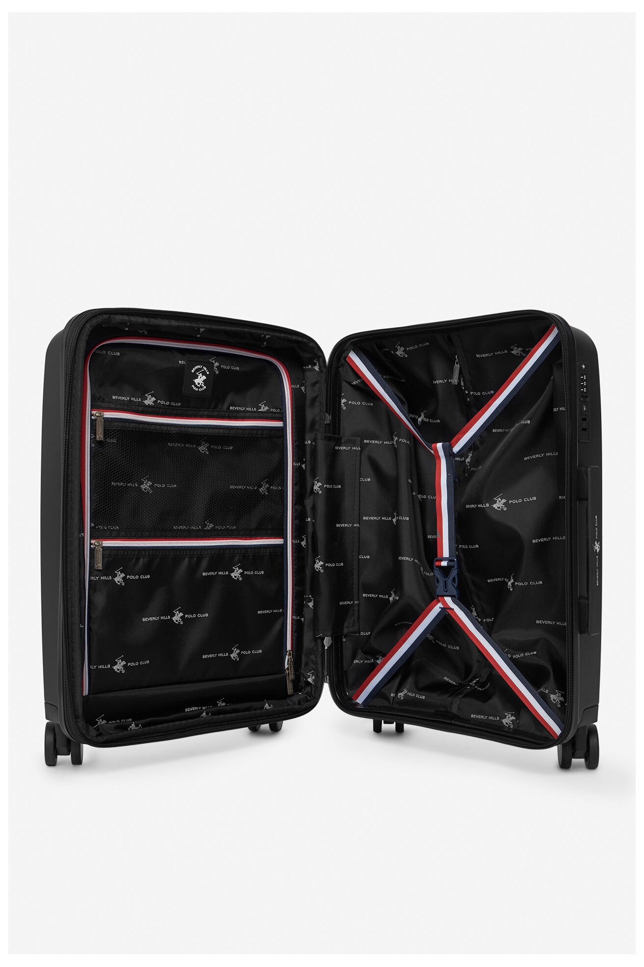 Walizka Beverly Hills Polo Club CEO-BHPC-WAL-007-S Czarny