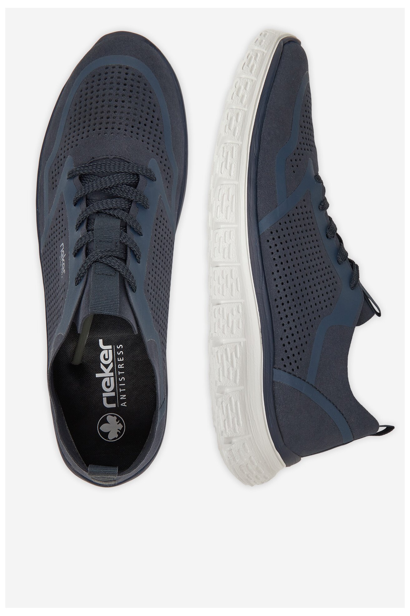 Sneakerși Rieker B6600-14 BLEUMARIN