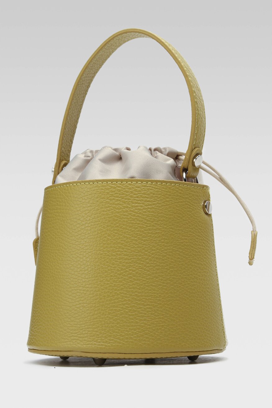 Gino Rossi - Torebka skórzana bucket bag - 5904248540548