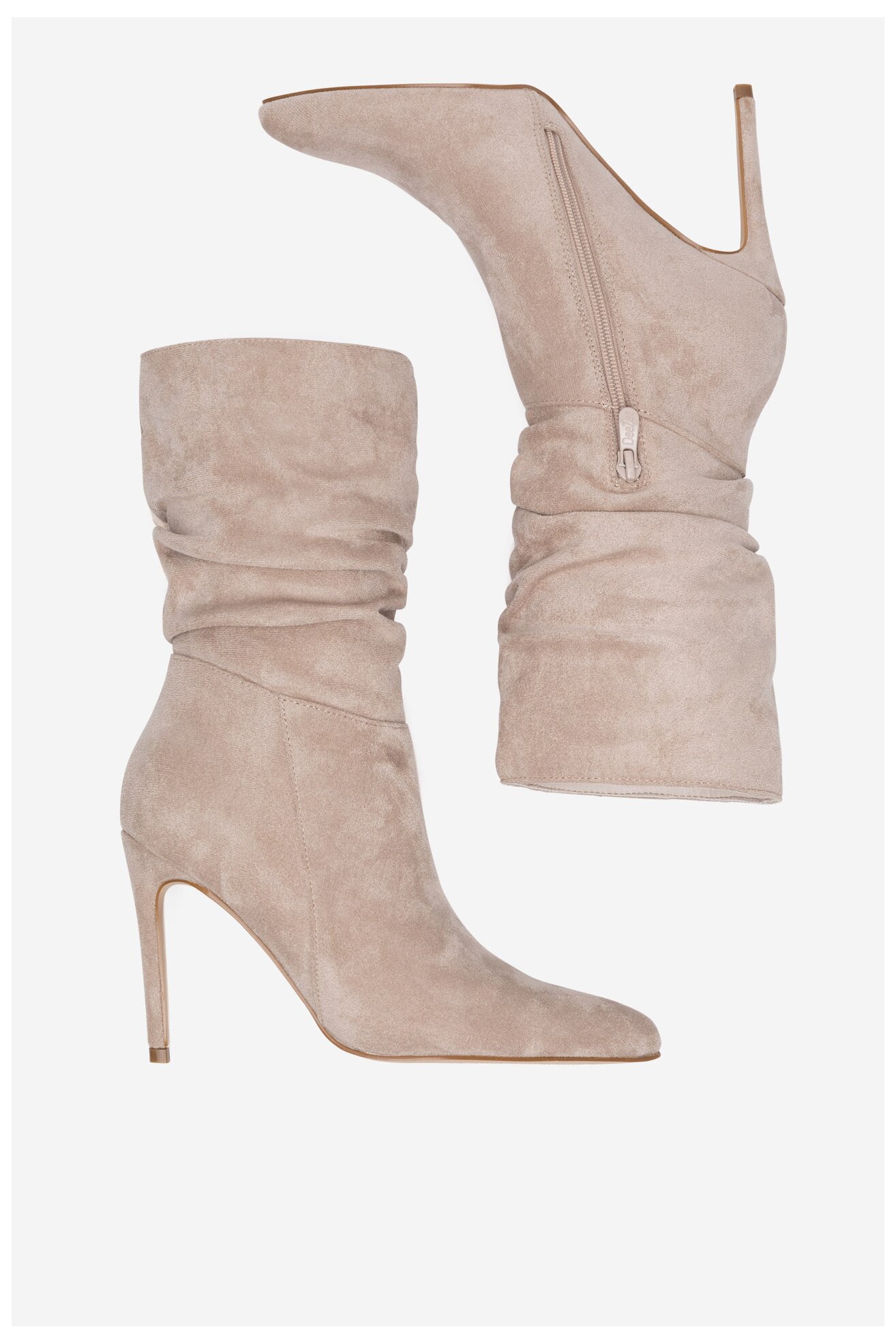 Botki DeeZee WYL3588-5 Beżowy