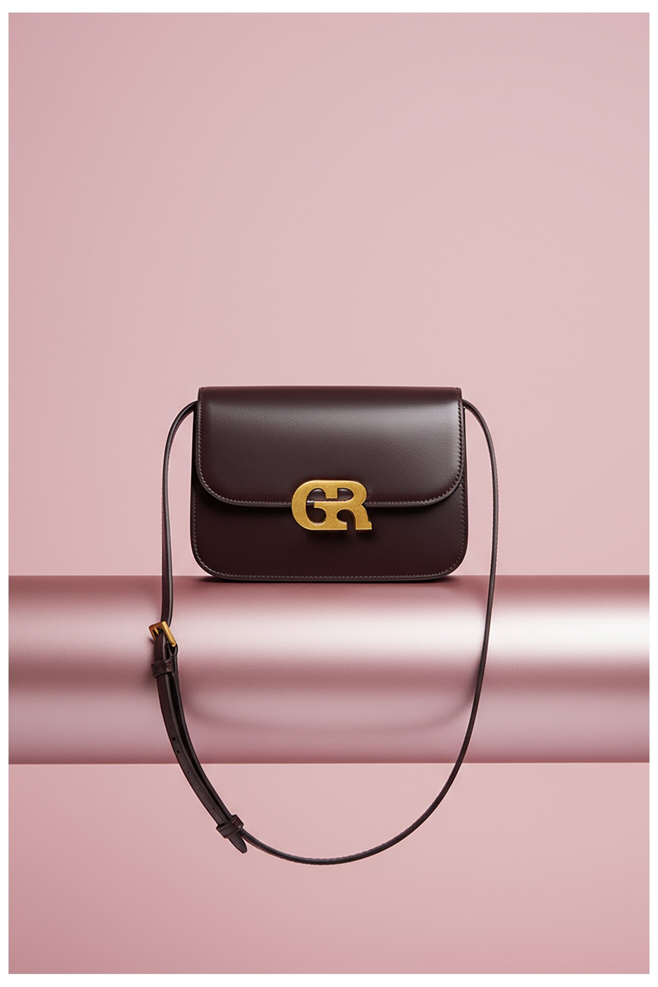 Torebka Gino Rossi CEO-LINA-KQ44 Brązowy ciemny