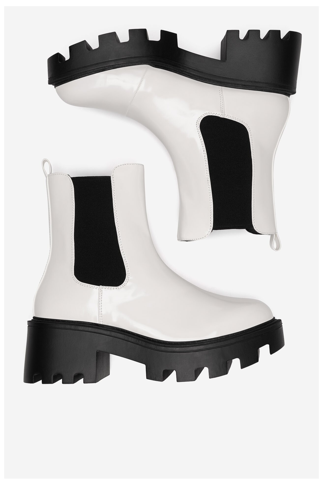 Botki DeeZee WYL3949-1 Biały