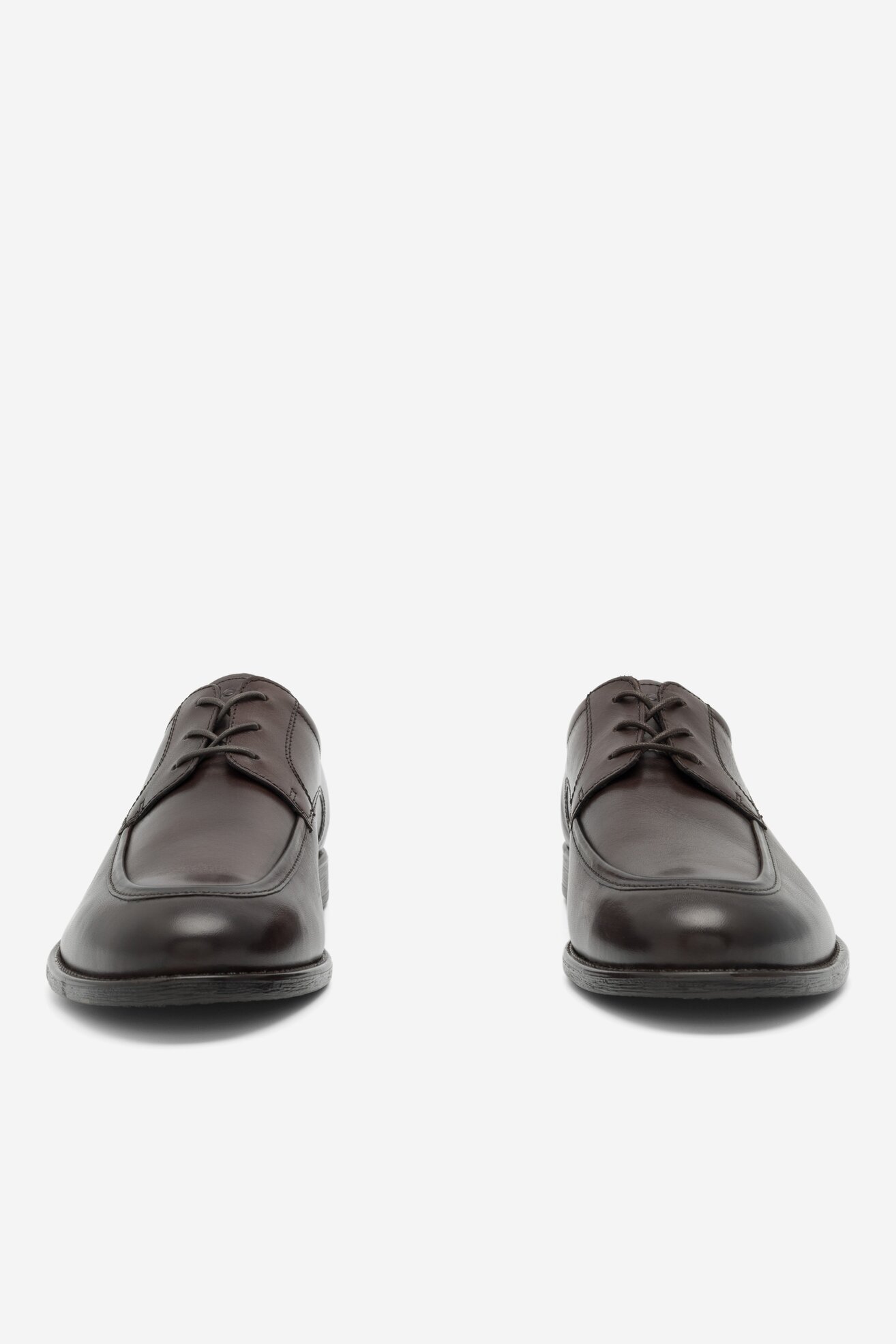 Половинки обувки Lasocki TOR-09 MB ТЪМНОКАФЯВ