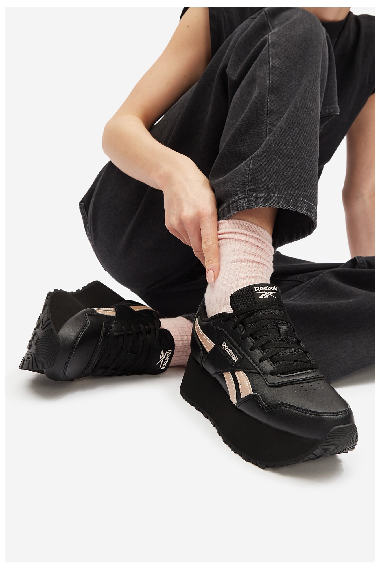 Sportovní obuv Reebok GLIDE TRIPLE 100223021 ČERNÁ