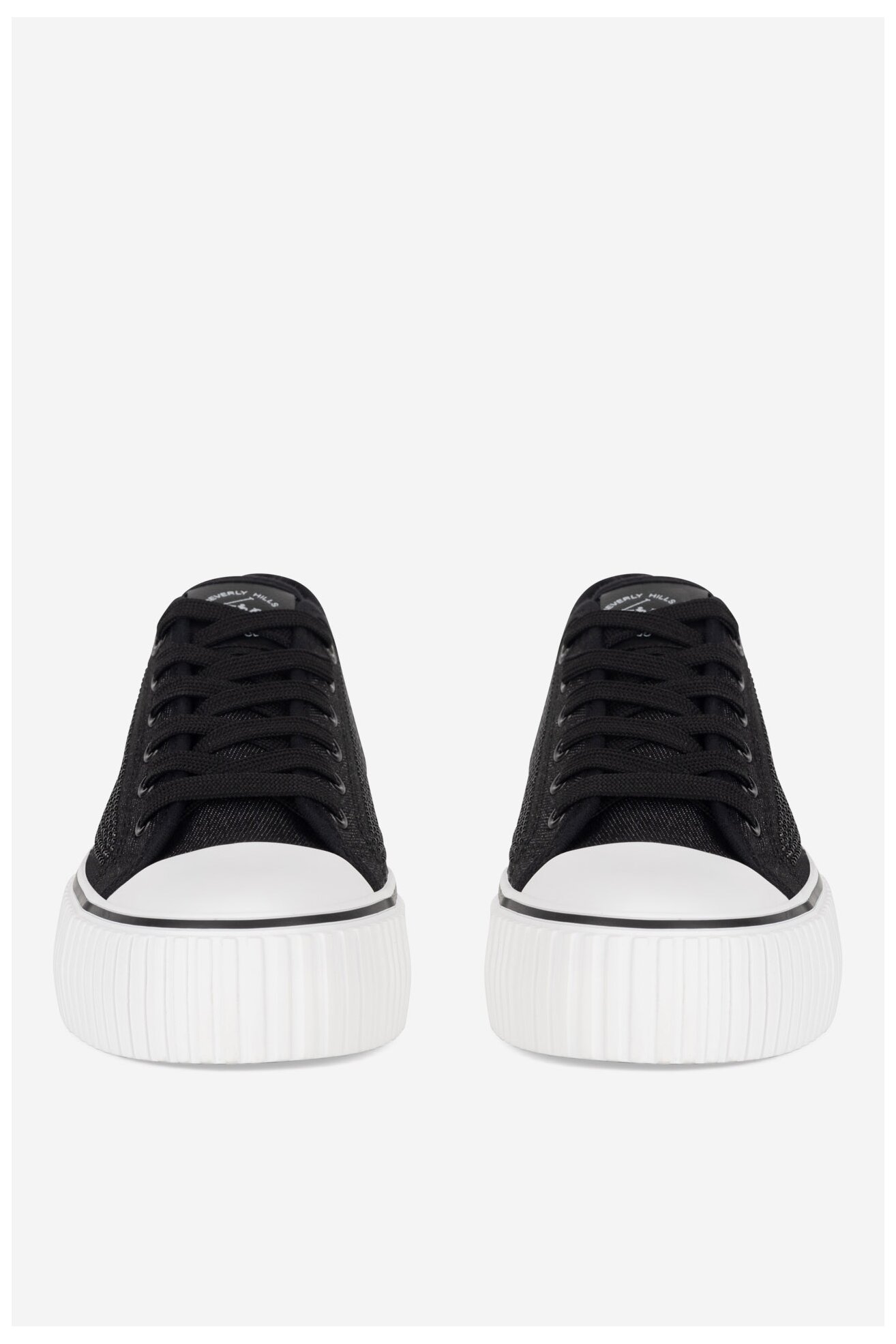 Plátěná obuv Beverly Hills Polo Club BHPC058W ČERNÁ