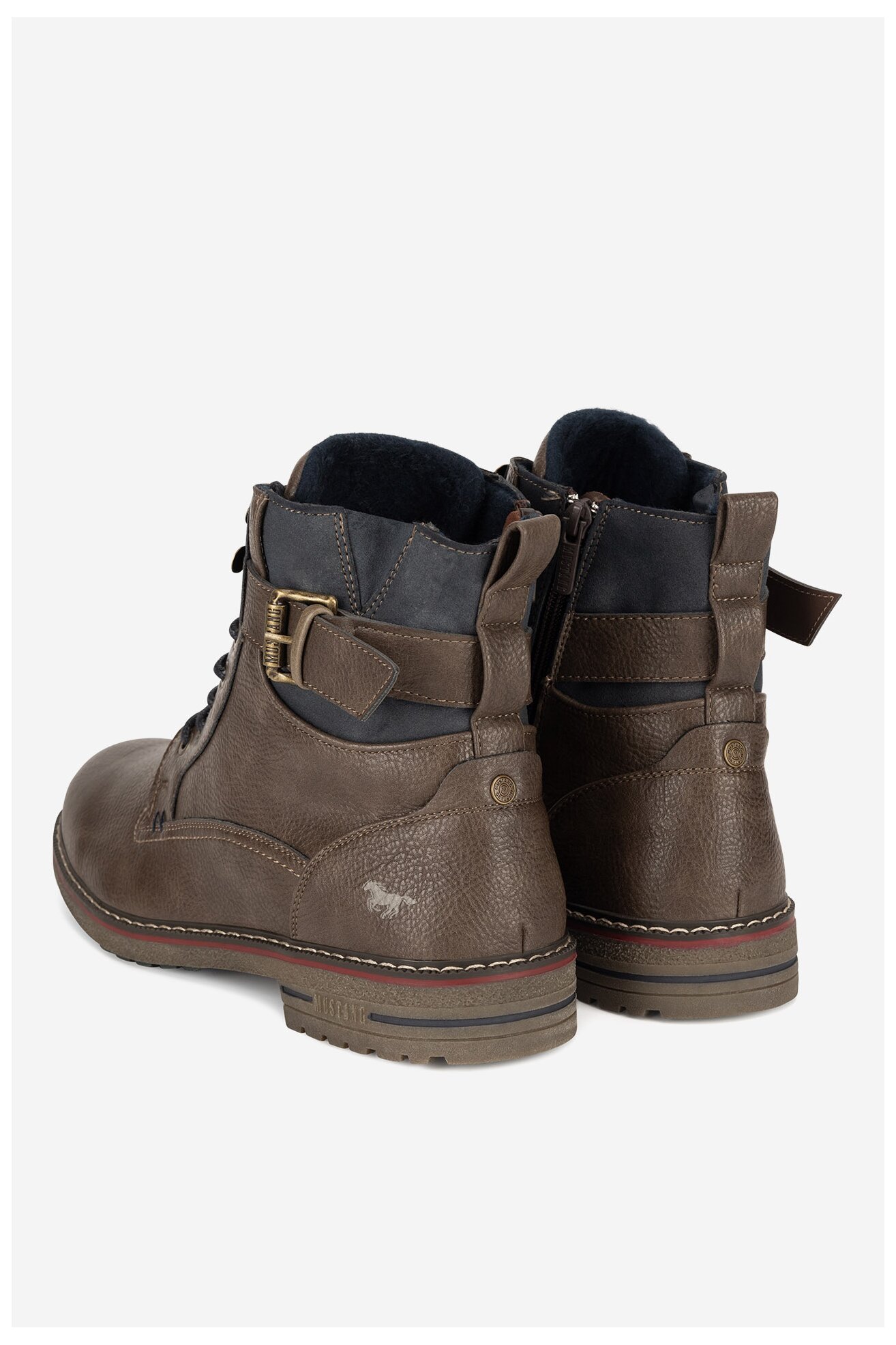 Bocanci Mustang 4201-501-306 MARO ÎNCHIS