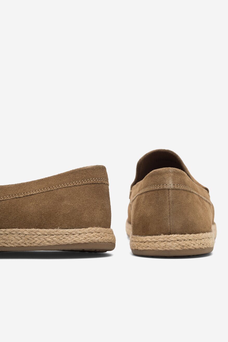 Lasocki - Skórzane półbuty beżowe - 5904862732442