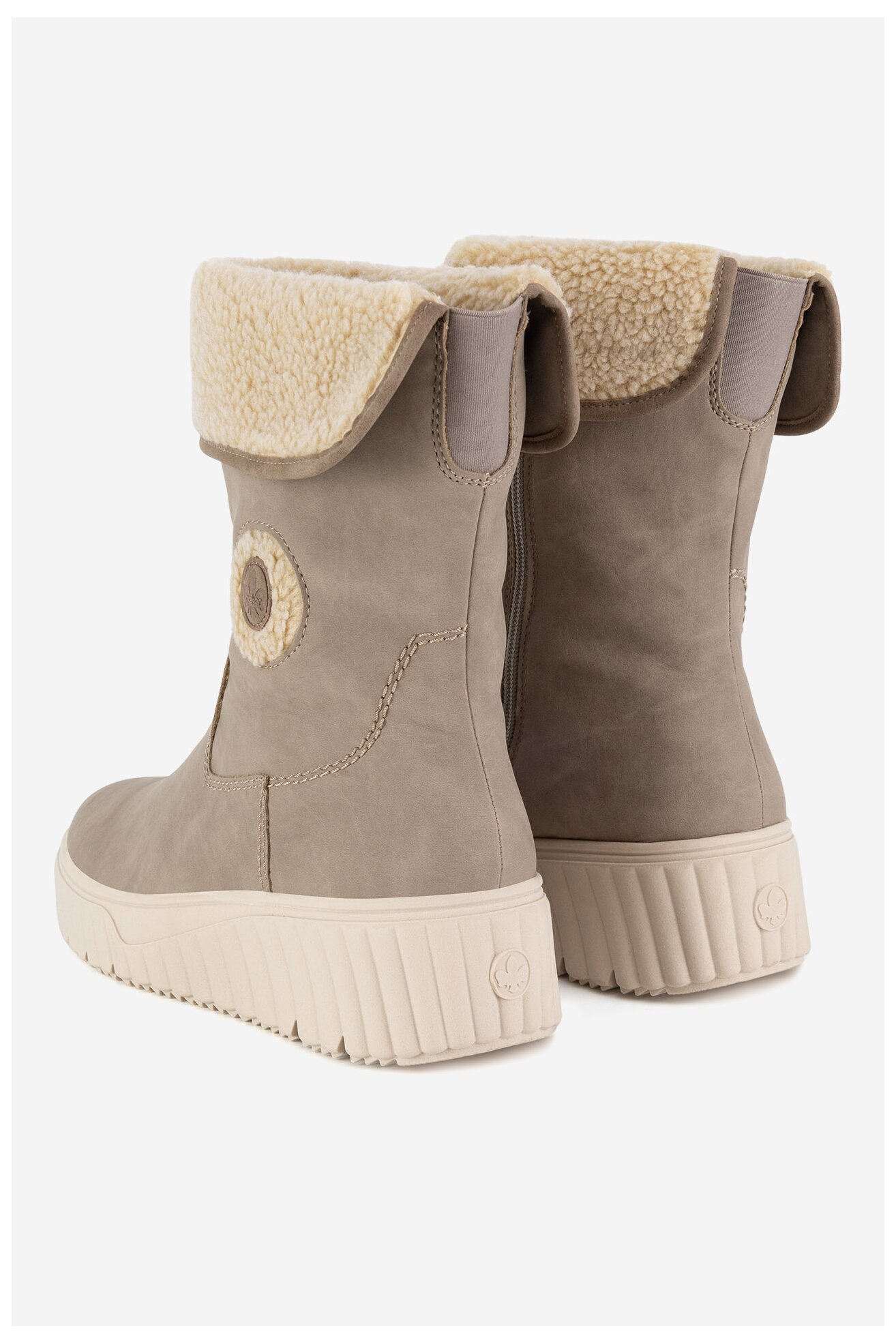 Botki Rieker N2554-60 Beżowy