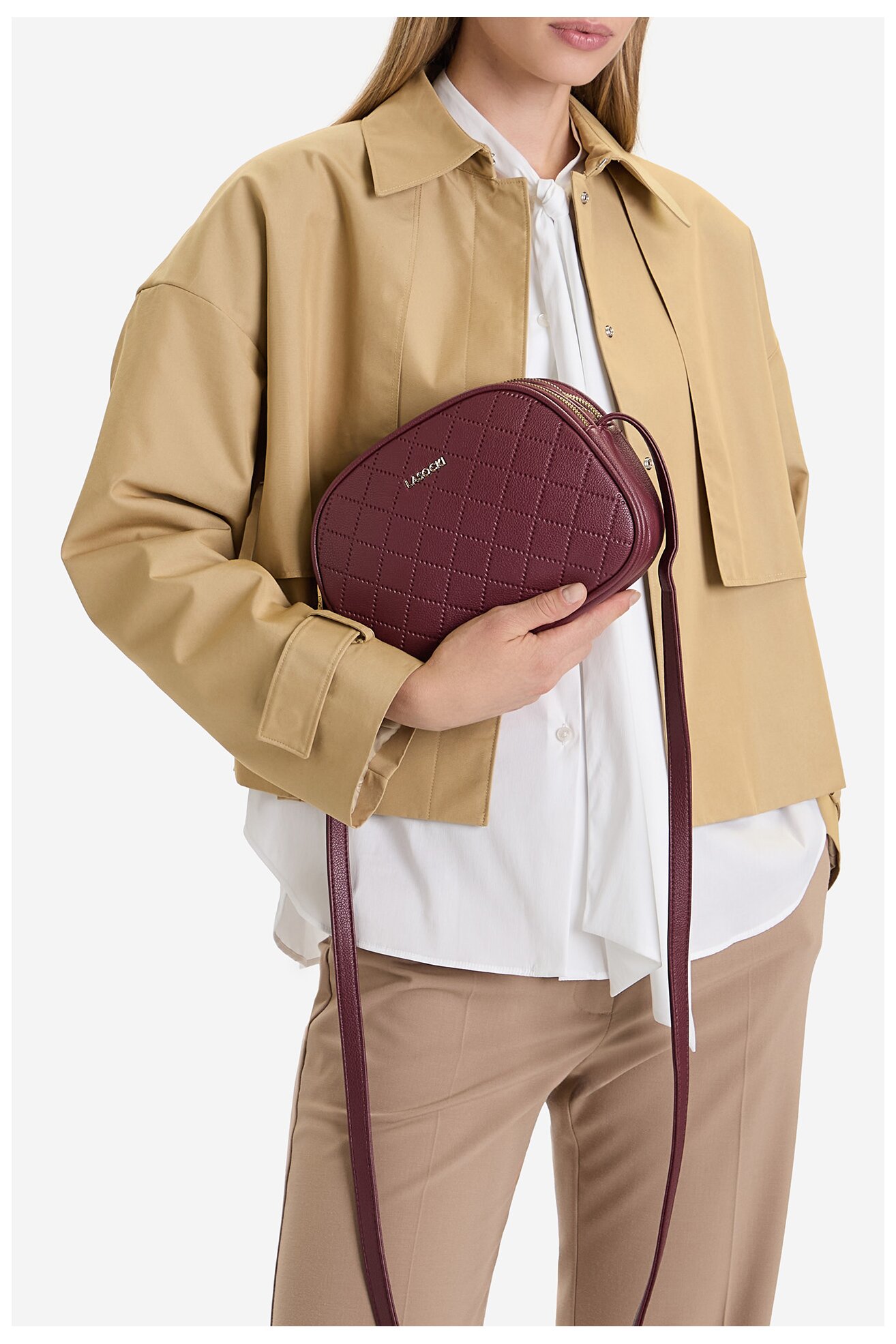 Torba Lasocki C-LSK-X-002-08 BORDO