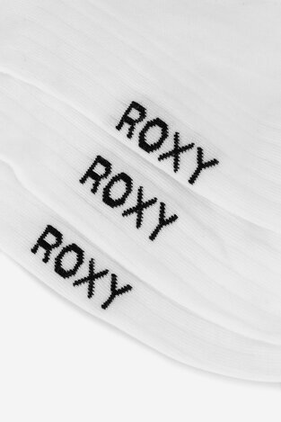 Čarape ROXY AS_ROXY_08S_SS25 (3-PACK) BELA