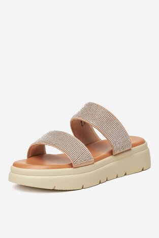 Шльопанець Clara Barson H3T9409-1 БЕЖЕВИЙ