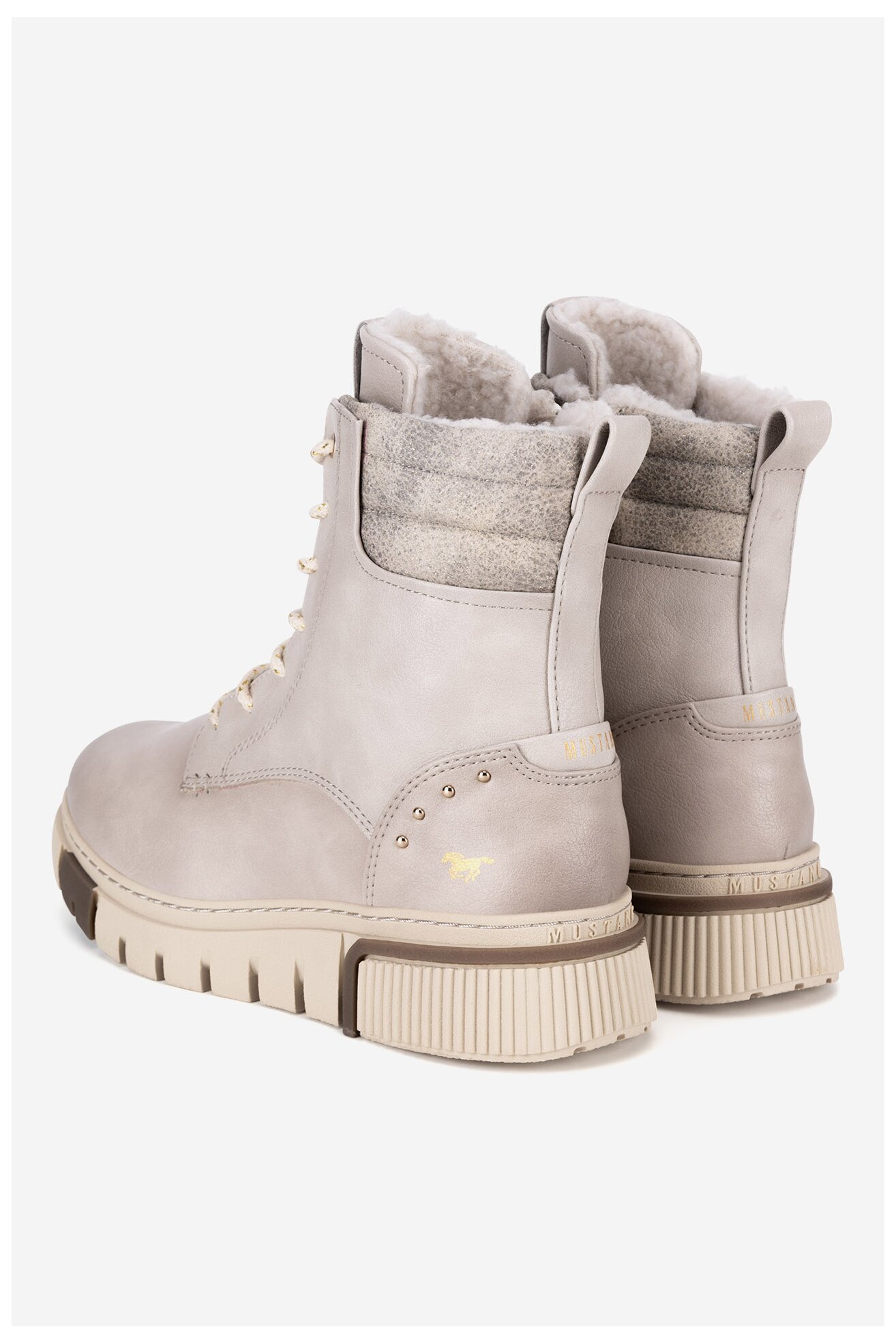 Боти Mustang 1502-601-243 БЯЛ