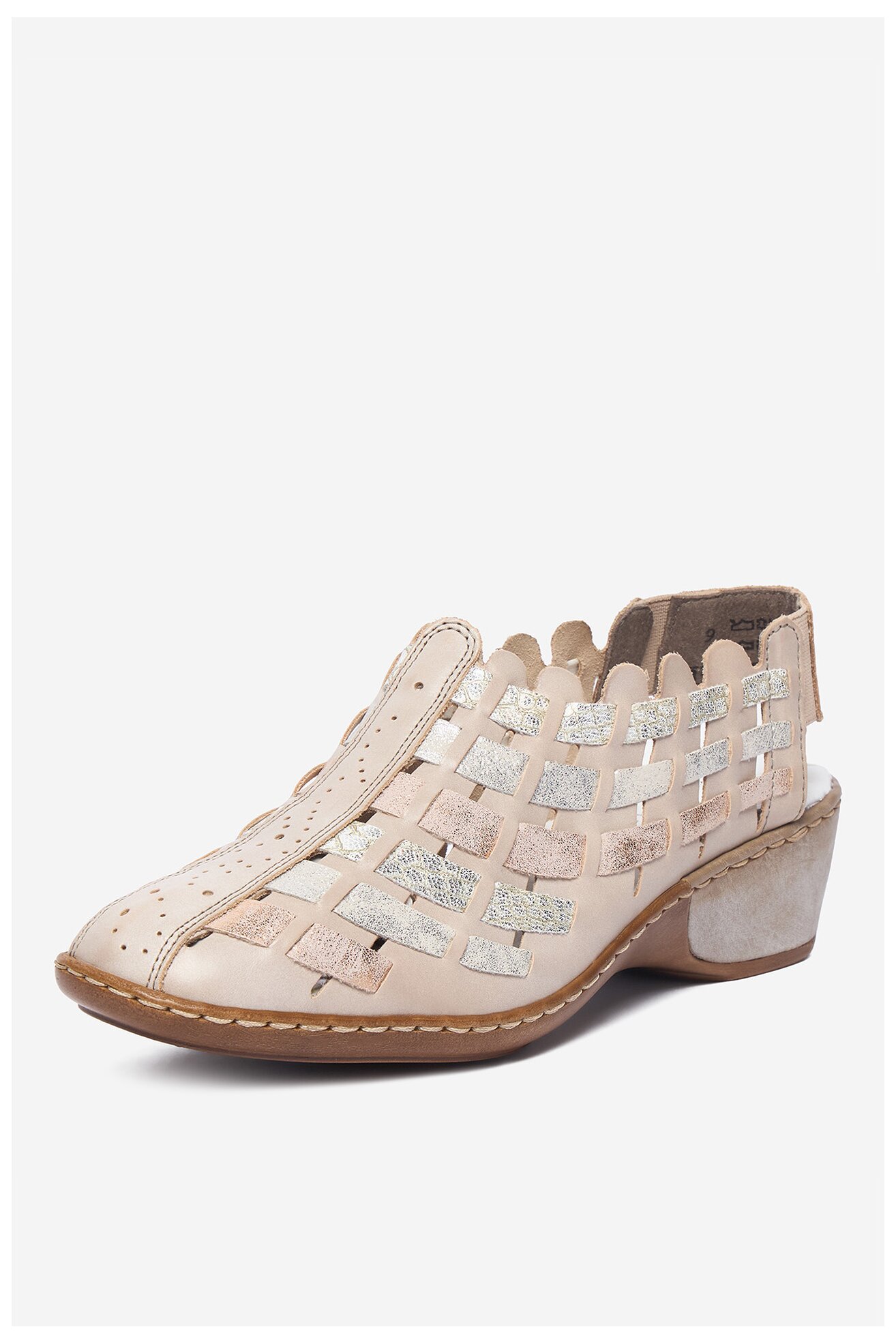 Sandały Rieker CEO-47156-43 Beżowy ciemny