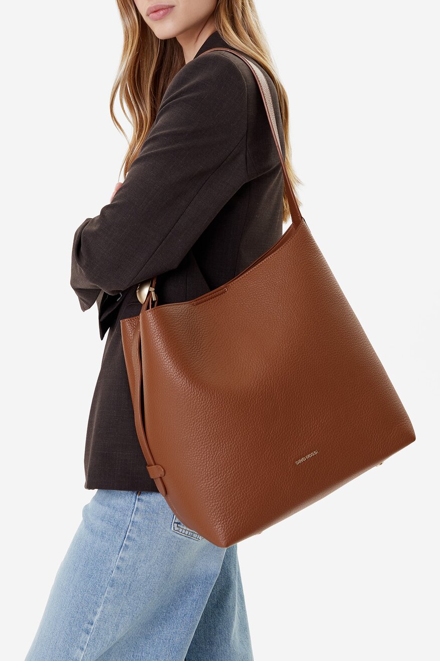 Kézitáska Gino Rossi CAMEL - 5906751289969