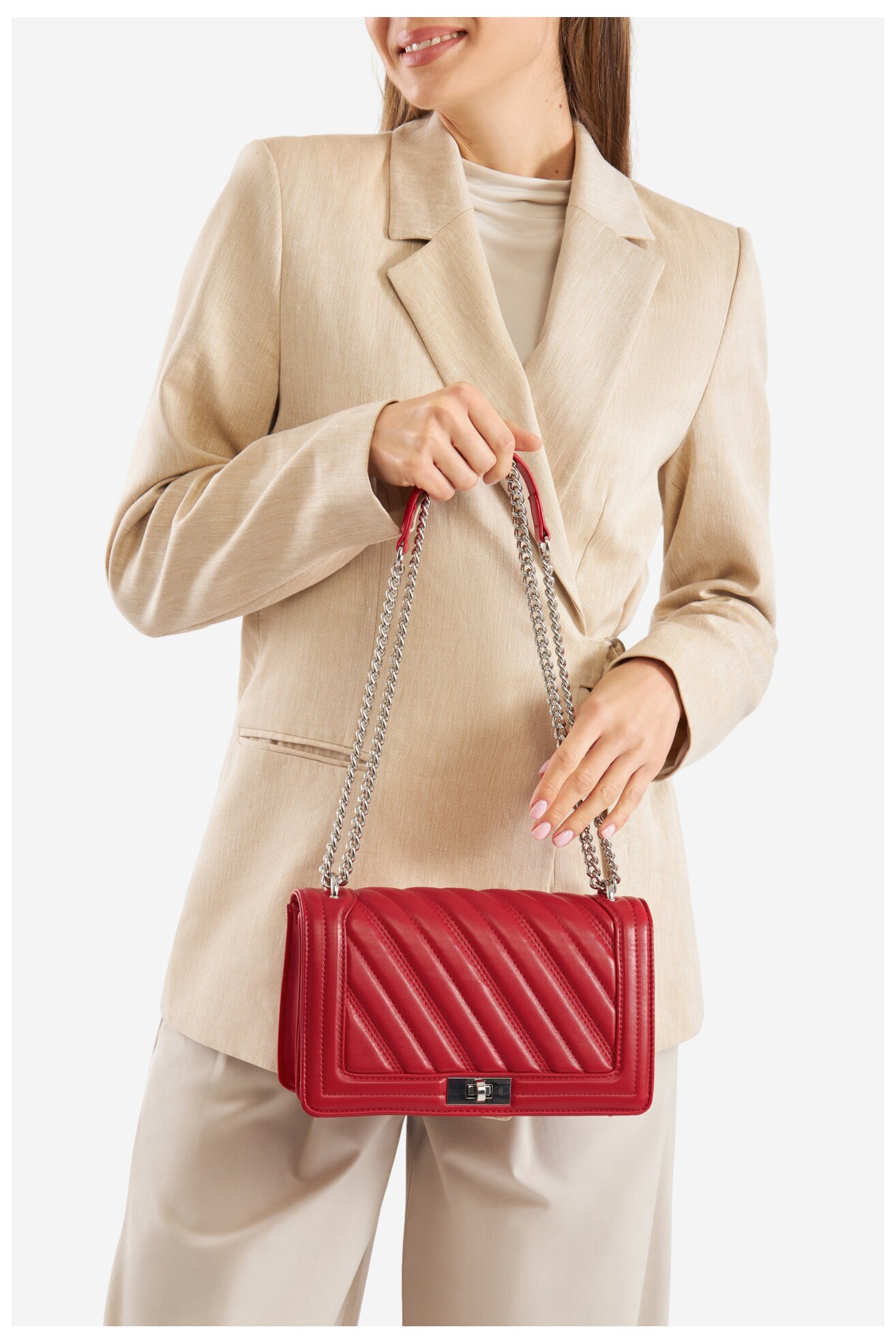 Torebka Badura TYL00495 Bordowy