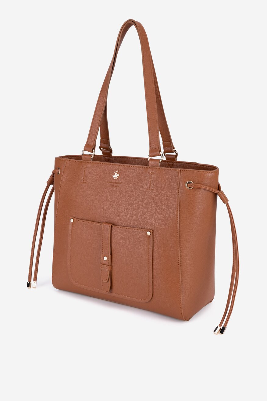 
                Дамска чанта Beverly Hills Polo Club КАМЕЛ - 5903419784590