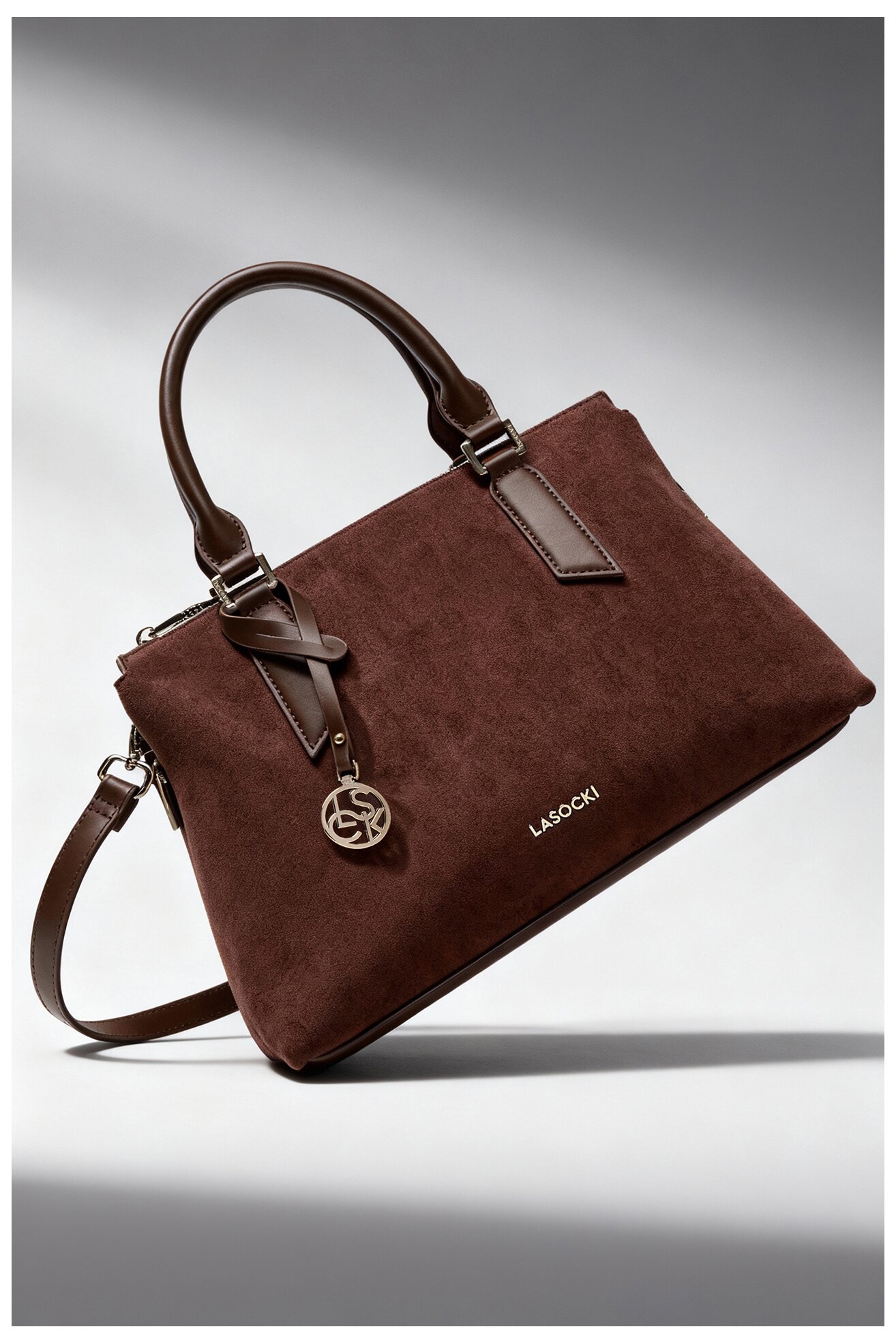Дамска чанта Lasocki C-LSK-L-014-08 КАФЯВ