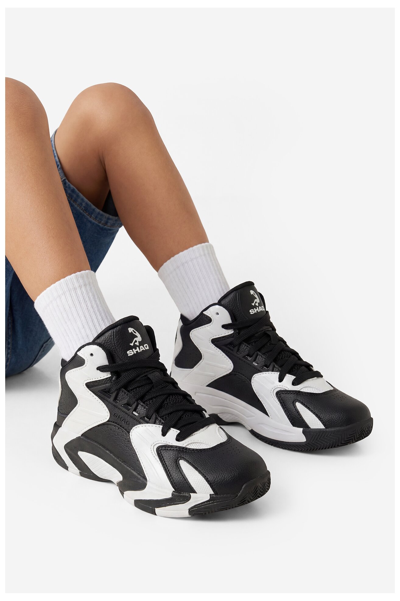 Obuwie sportowe SHAQ EO-DEVASTATOR 2.0 AQ95042Y-BW Czarny