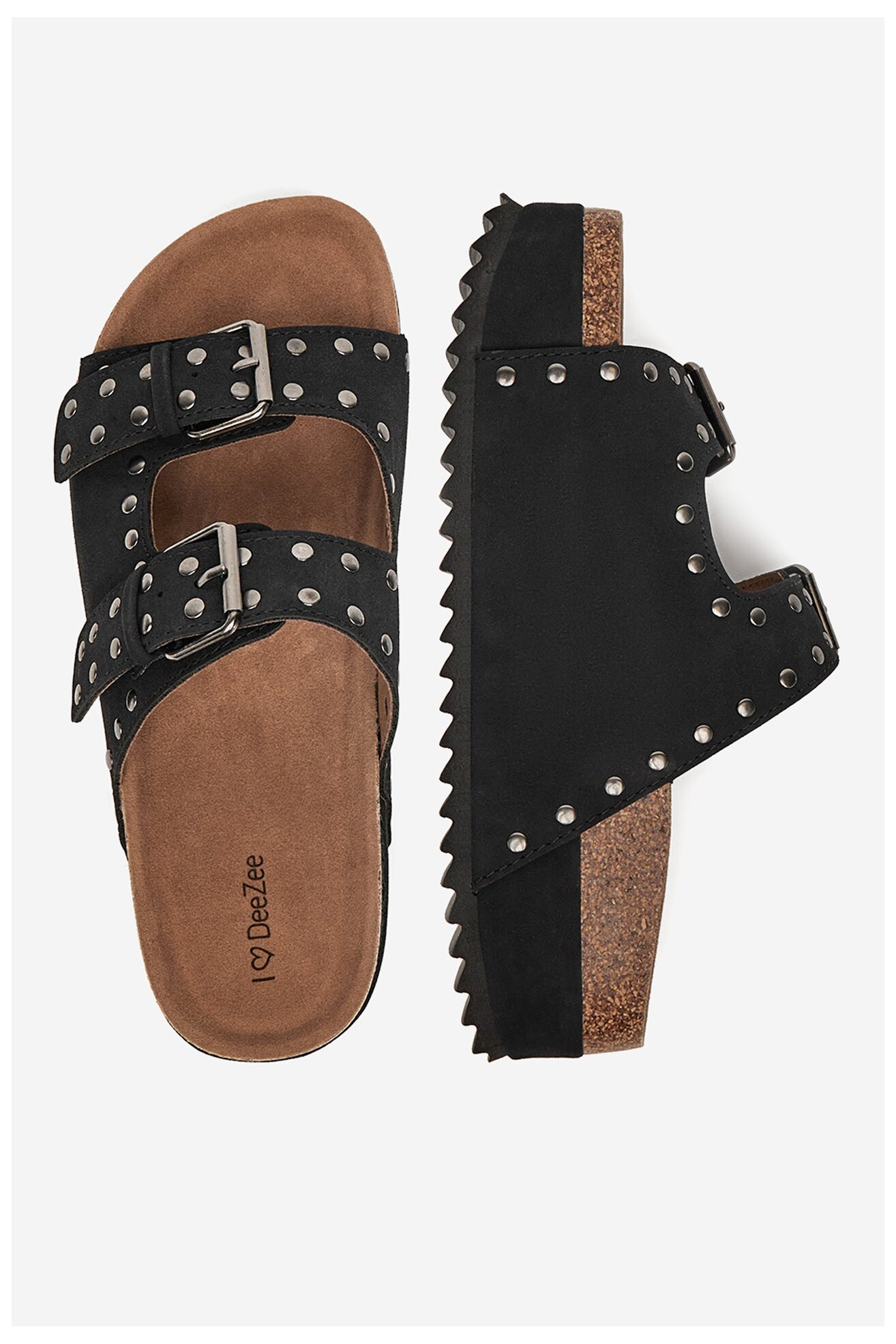 Șlapi DeeZee LB-P1685 NEGRU