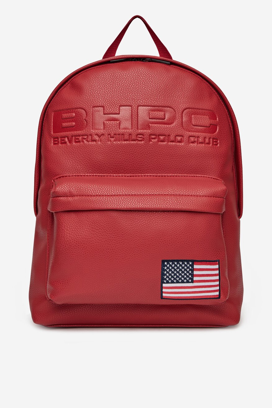 Rucsac Beverly Hills Polo Club ROŞU - 5906751020173