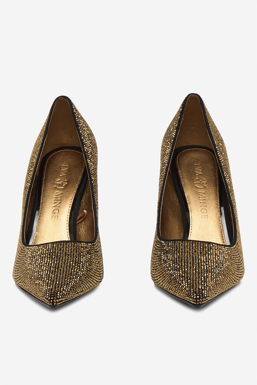 
                EVA MINGE - Szpilki skórzane - 5906751814857