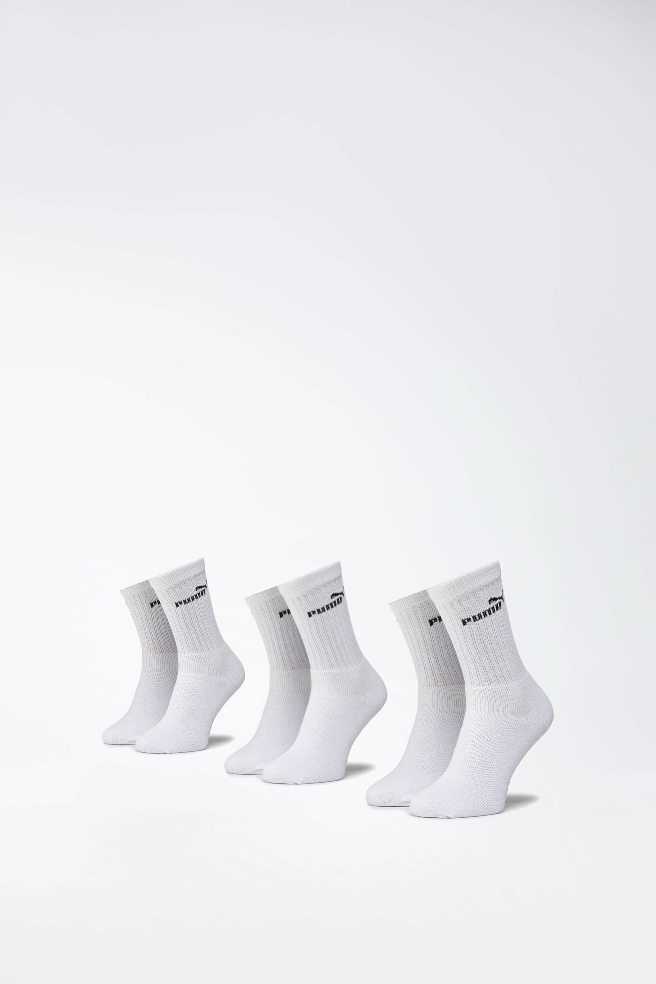 Skarpetki Puma 90712902 (PACK=3PARY) 43/46 Biały