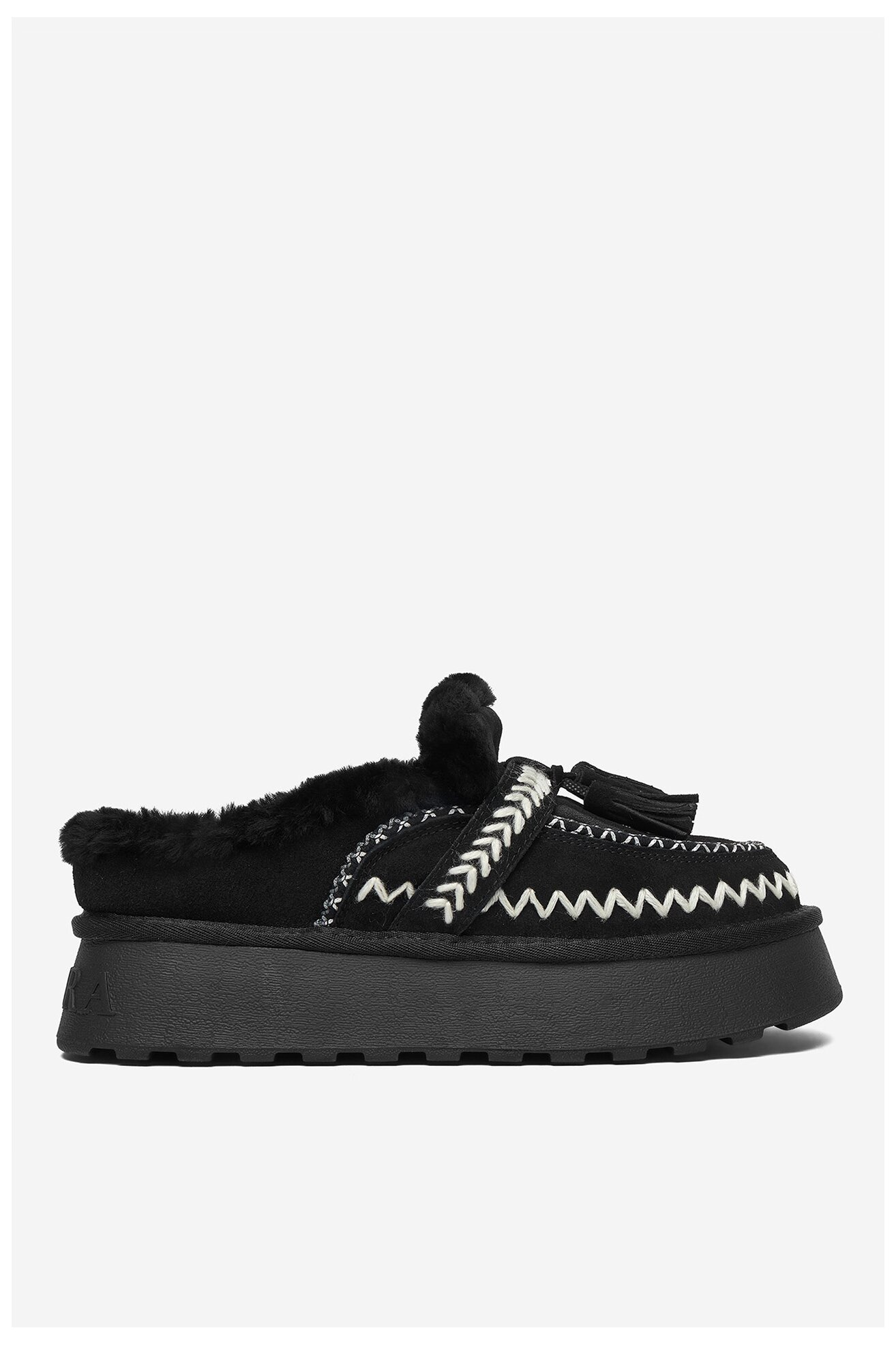 Papuci de casă Badura EO-CRYSTAL-TS6291 NEGRU