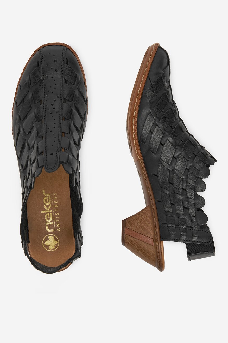 
                Rieker - Czółenka skórzane - 5906751833117