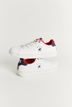 Sneakersy Beverly Hills Polo Club V12-762(IV)CH Biały