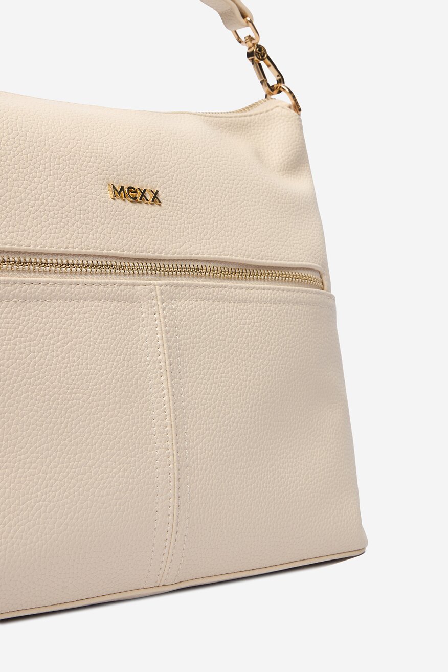 
                Дамска чанта Mexx СЛОНОВА КОСТ - 5906751520956