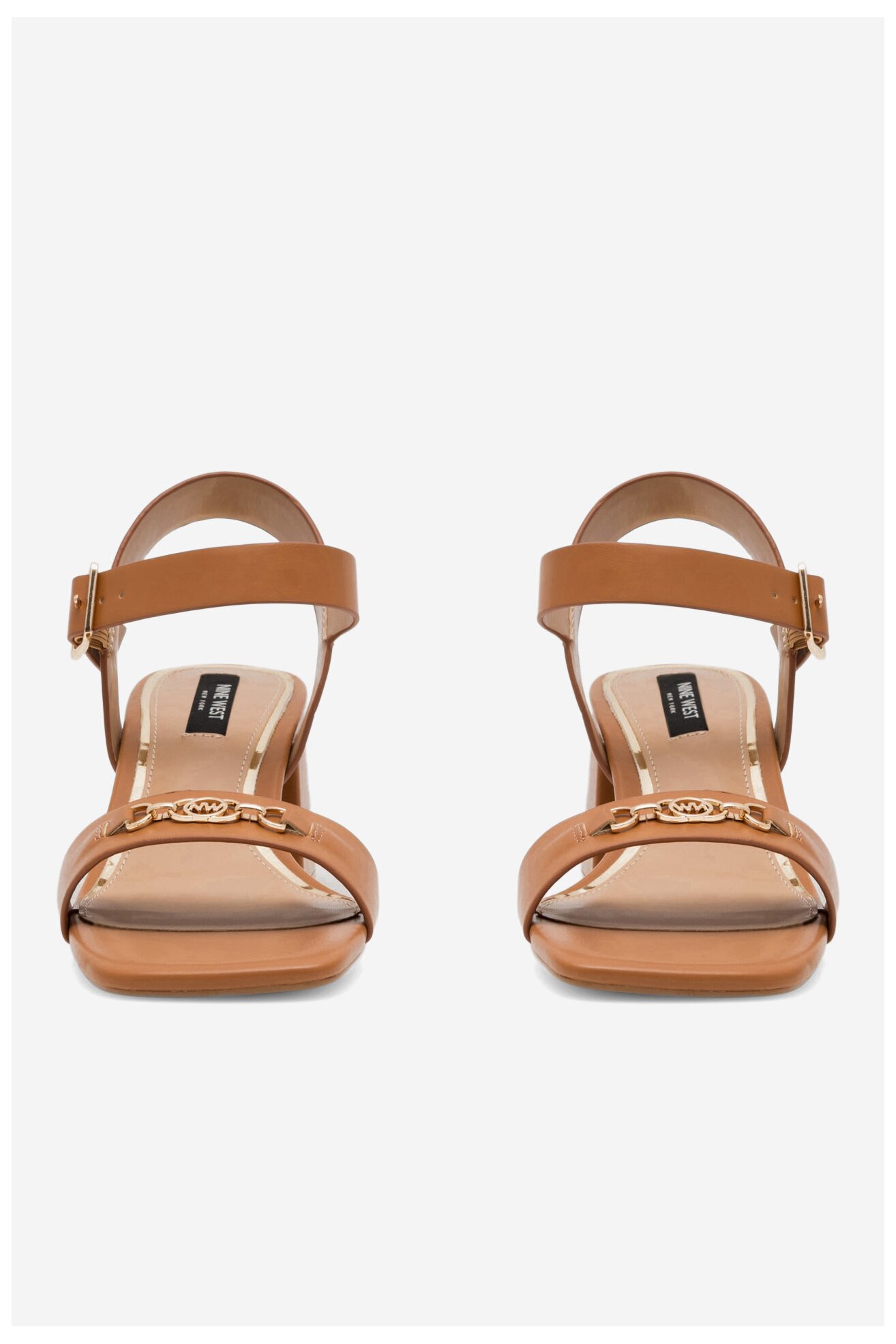 Sandały NINE WEST 123AL0553 Brązowy