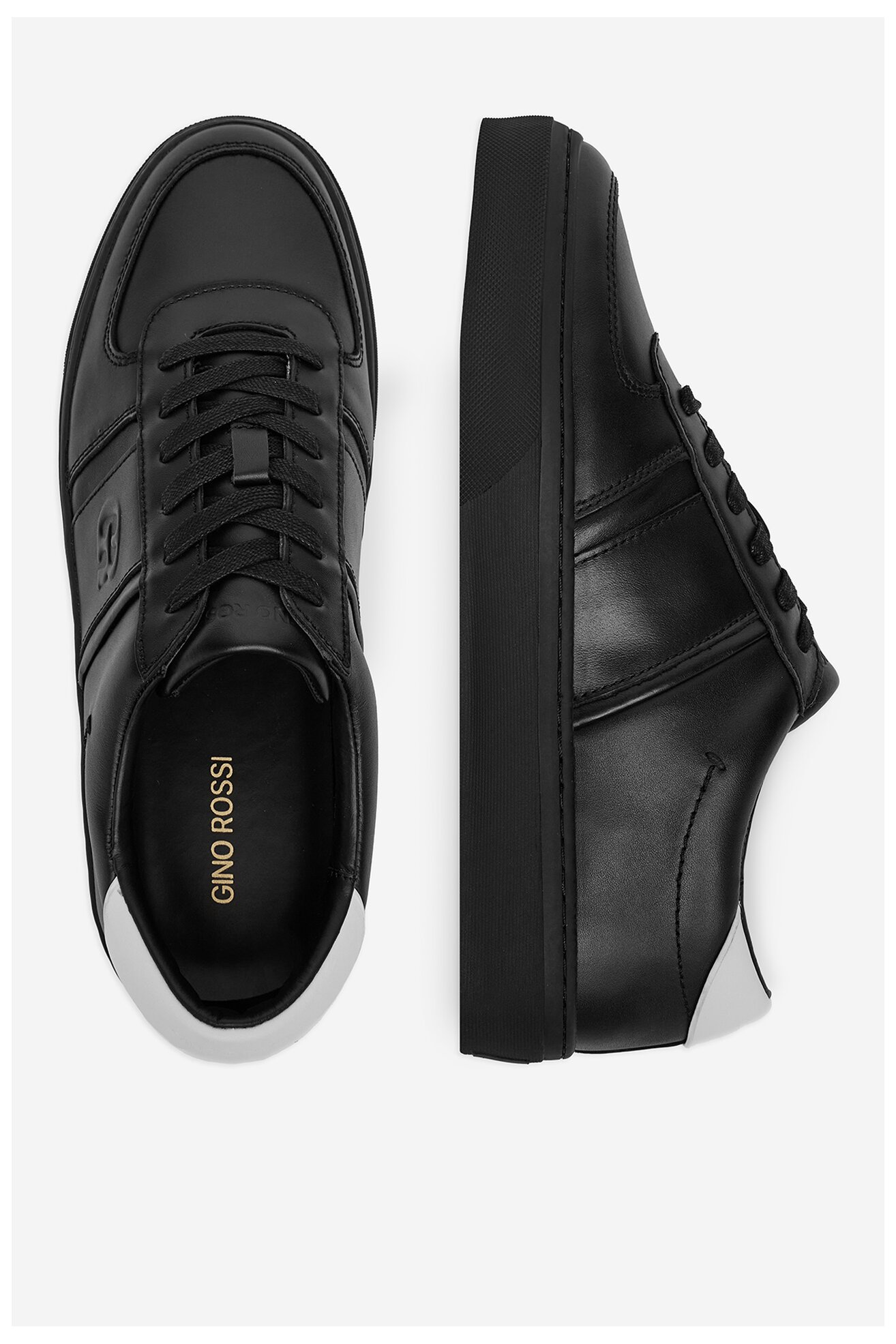 Półbuty Gino Rossi ENZO-01 125AM Czarny