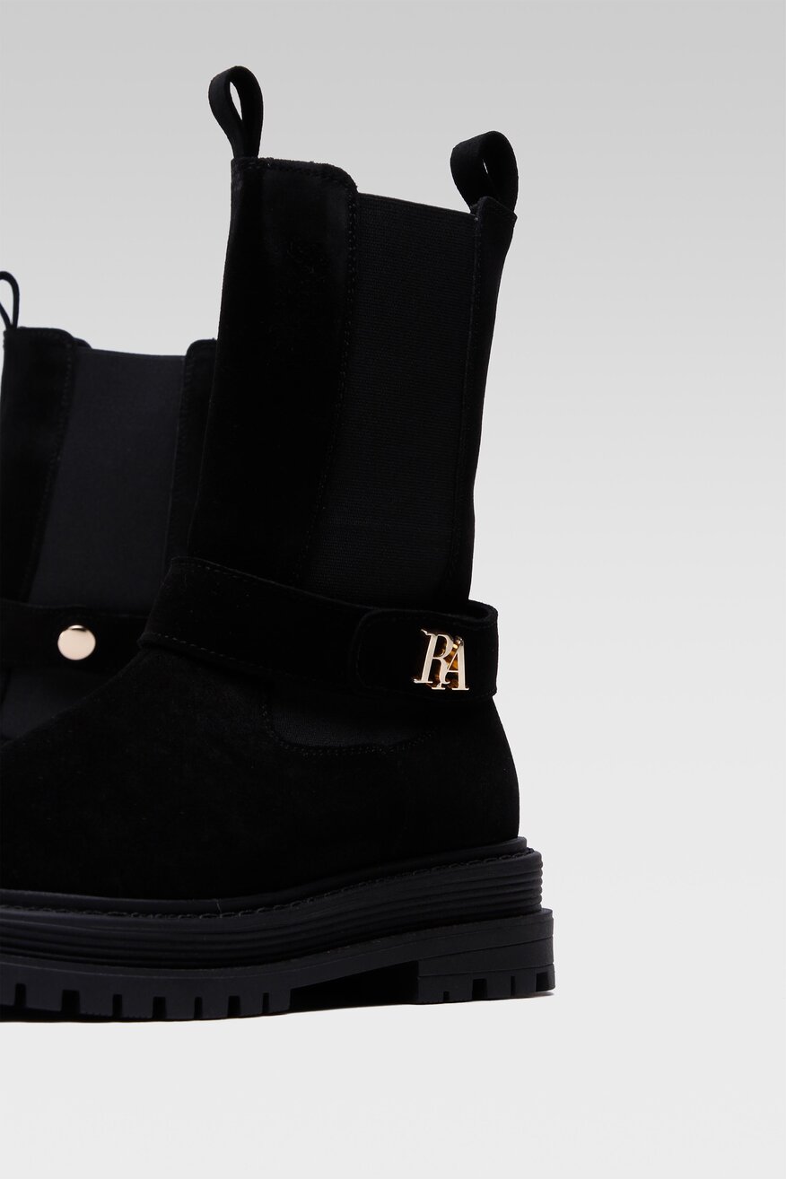 
                RAGE AGE - Botki czarne - 2230031469875