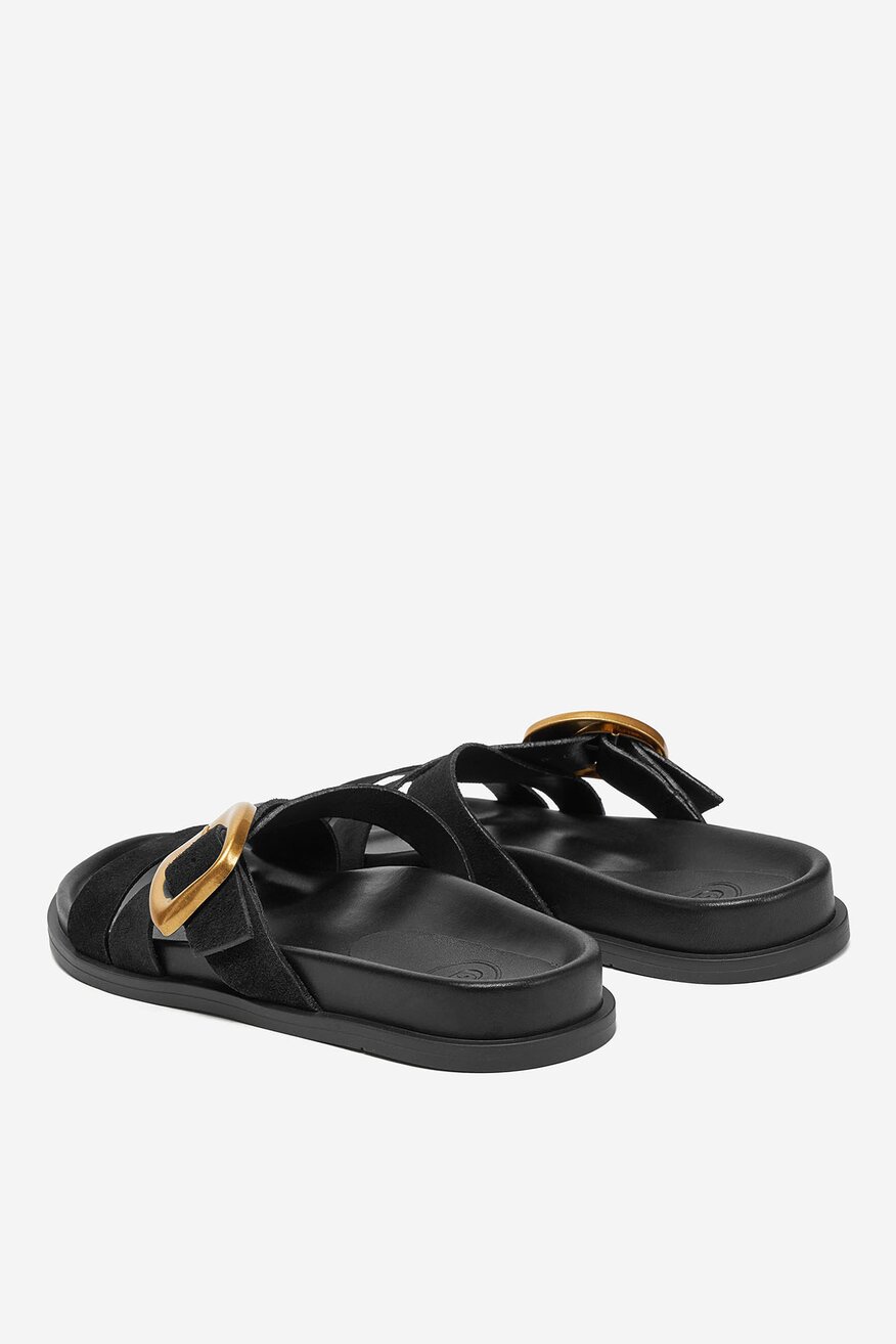 Șlapi Gino Rossi NEGRU - 5906751056776