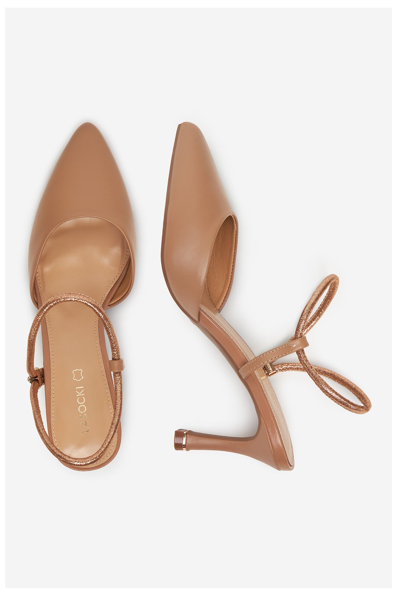 Körömcipő Lasocki WYL3794-6Z BÉZS