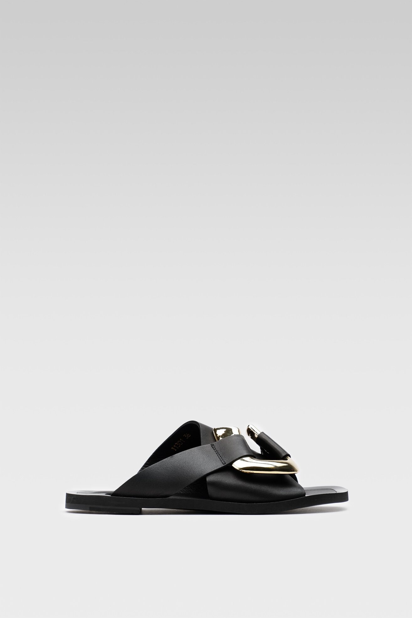 Klapki Badura 11301 Czarny