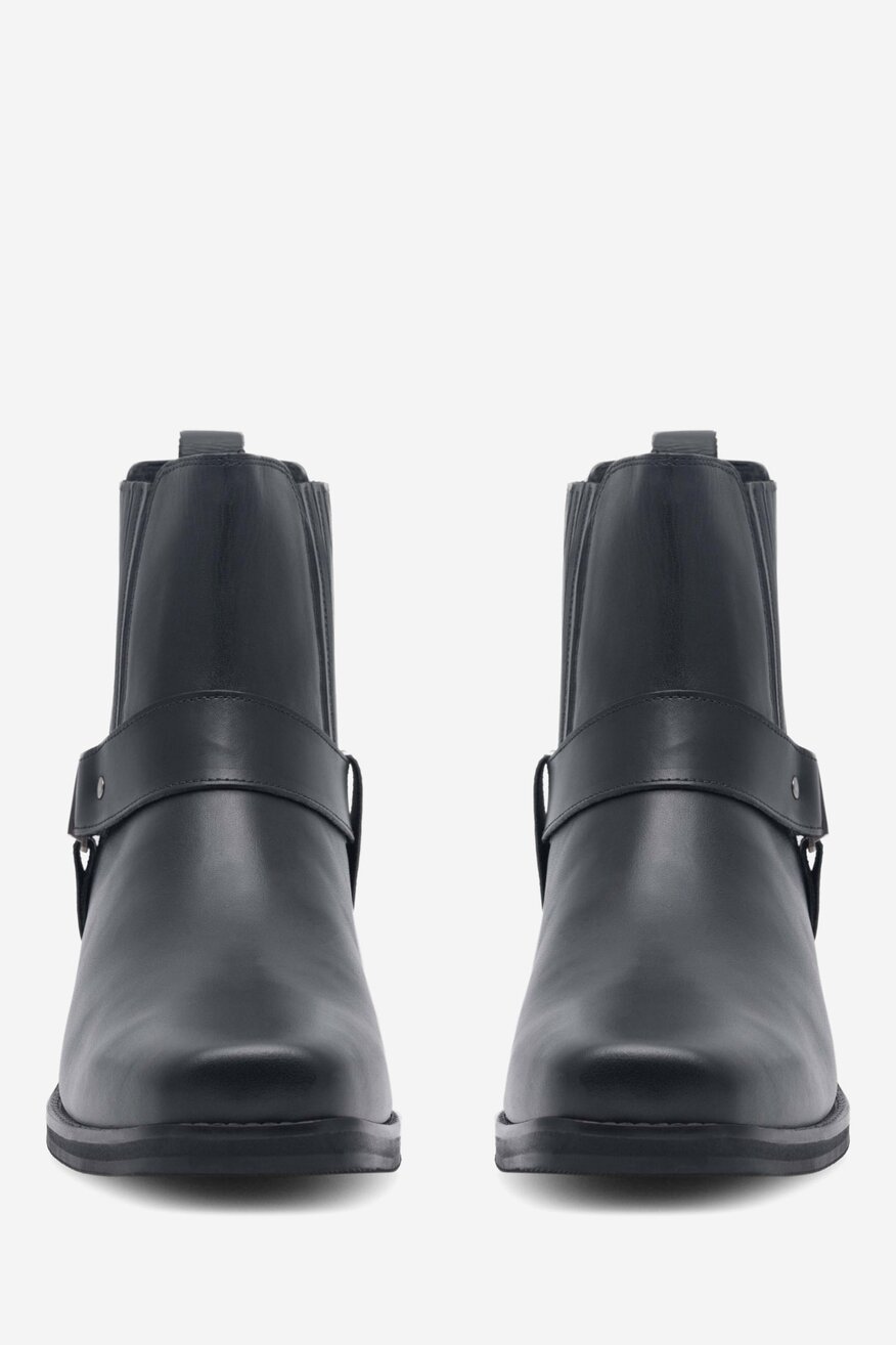 Badura - Botki skórzane - 5905588187561