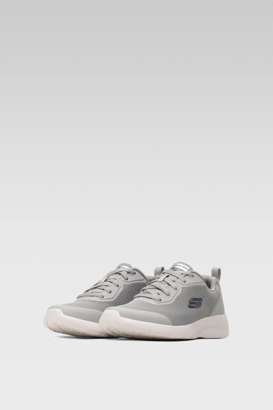 
                Skechers - Obuwie sportowe szare sznurowane - 5904248353889