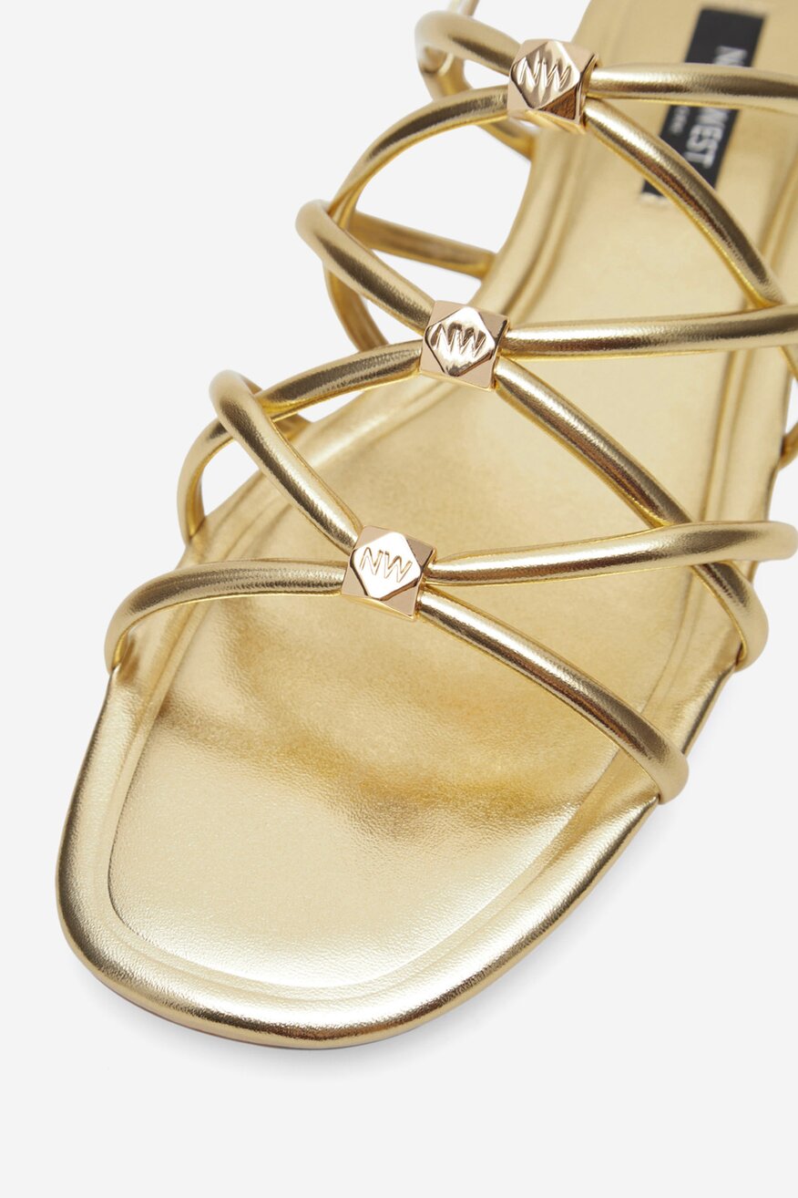 Сандали NINE WEST ЗЛАТИСТ - 5905588555681