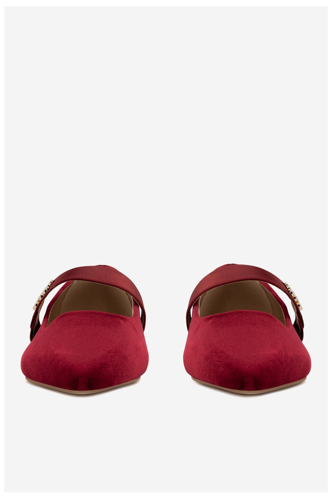 Baleriny NINE WEST 8168-1 BORDÓ