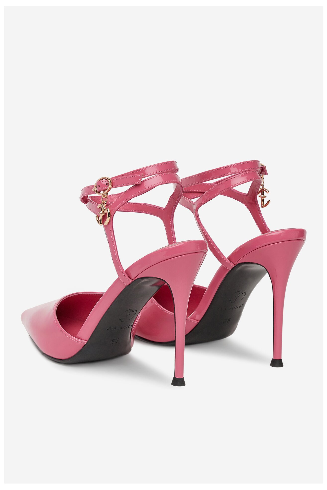 Körömcipő EVA MINGE MONA-SLT1582-2 SÖTÉT RÓZSASZÍN