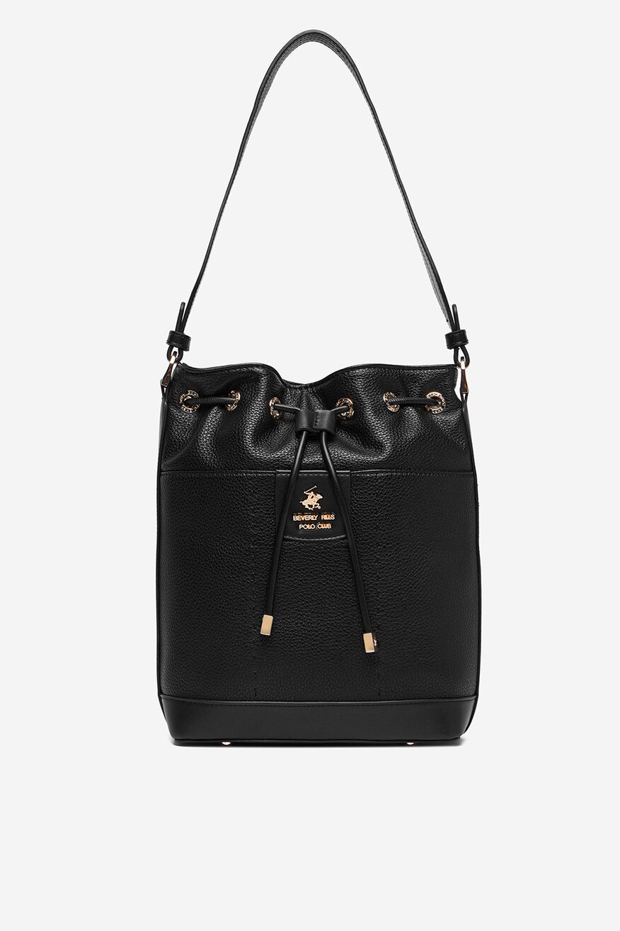 
                Дамска чанта Beverly Hills Polo Club ЧЕРЕН - 5906751598290